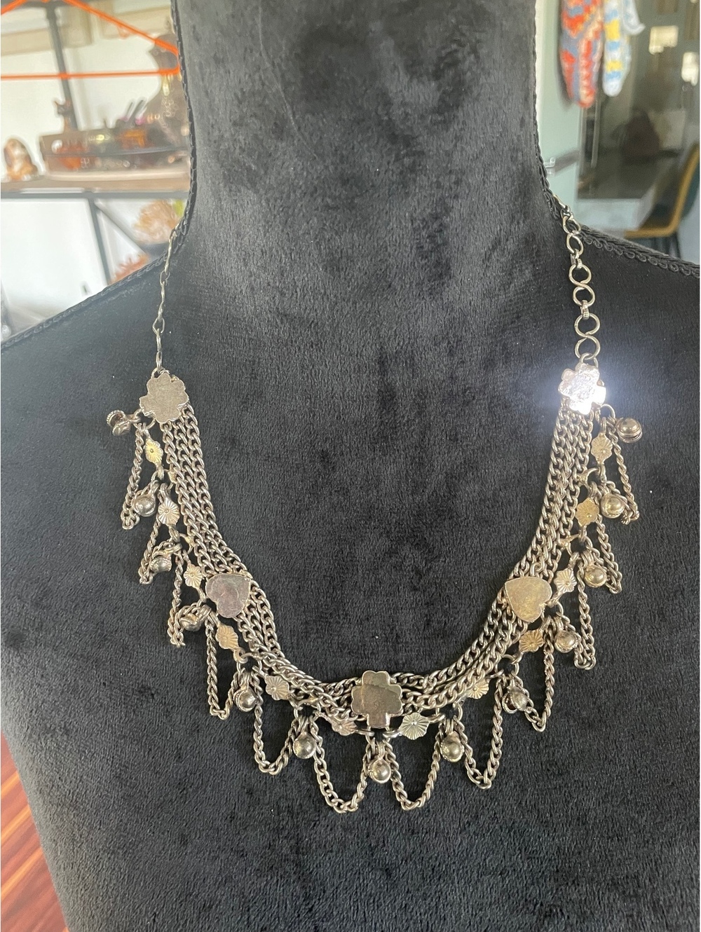 Vintage Bohemian Chain Intricate Nexklace